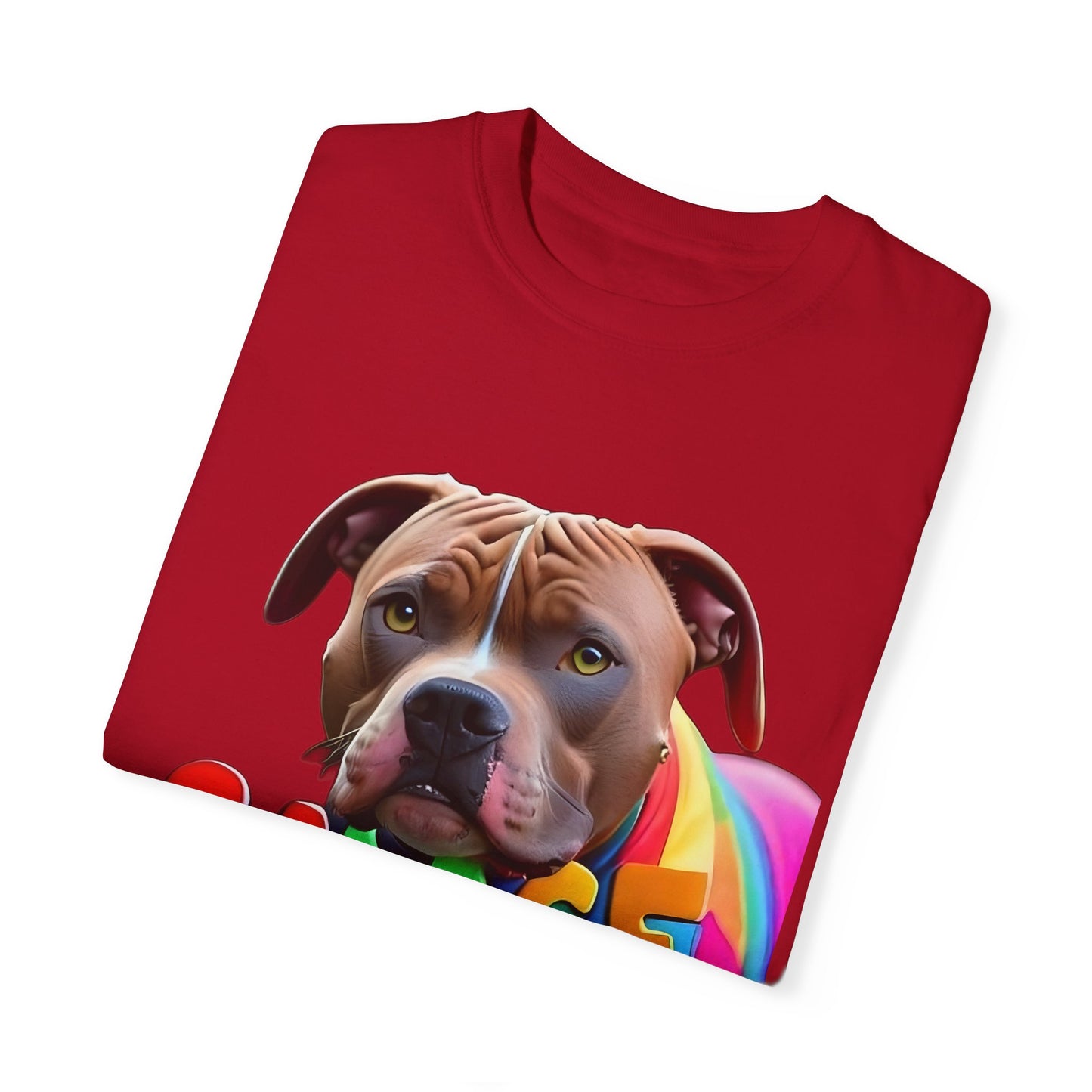 Savage Rainbow Pitbull T-shirt