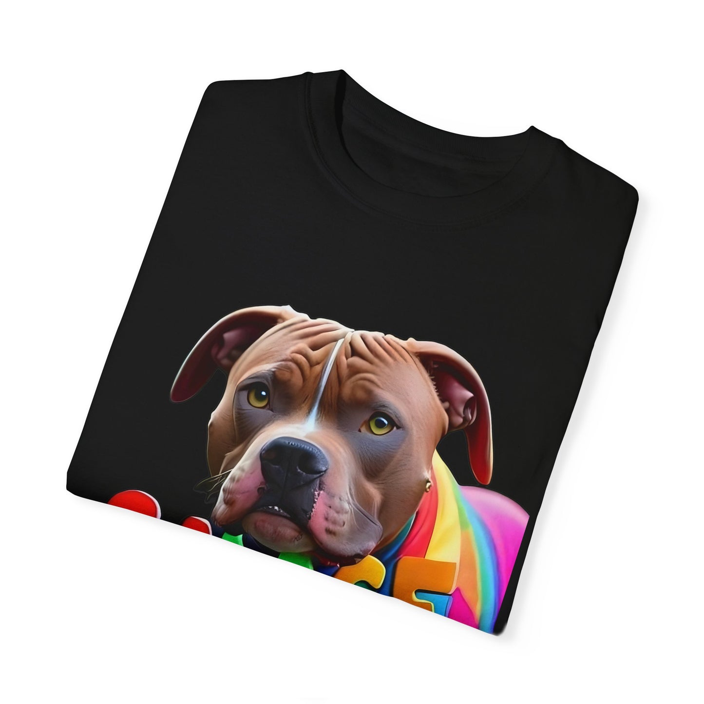 Savage Rainbow Pitbull T-shirt