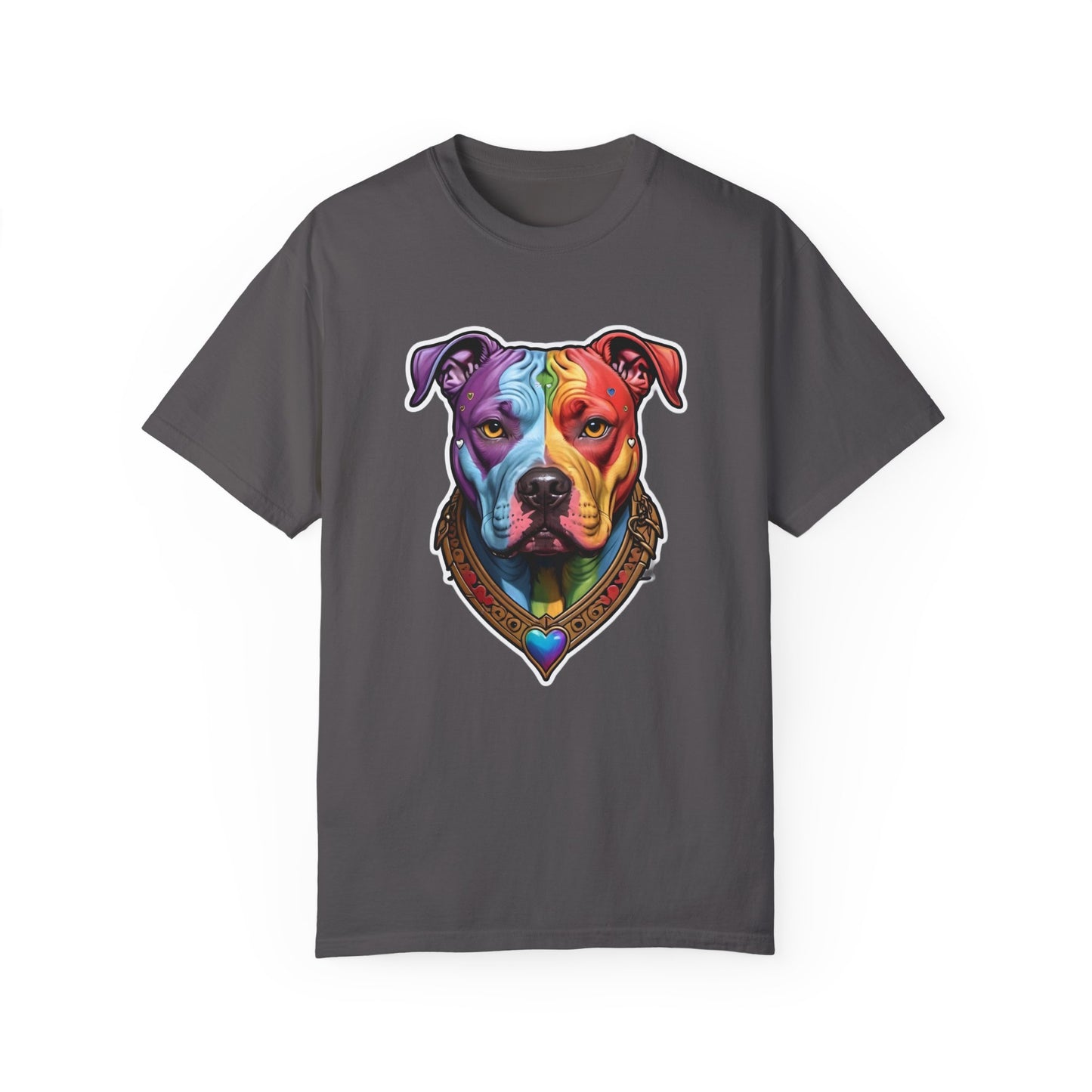 Pitbull Rainbow Head