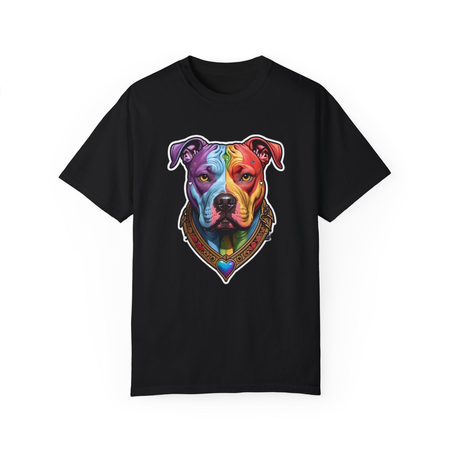 Pitbull Rainbow Head