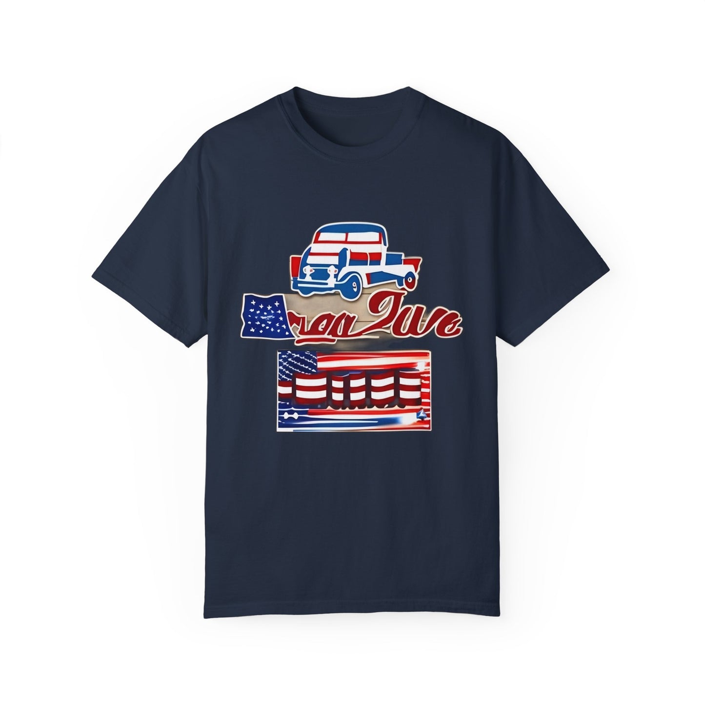 4th of July Car T-shirt