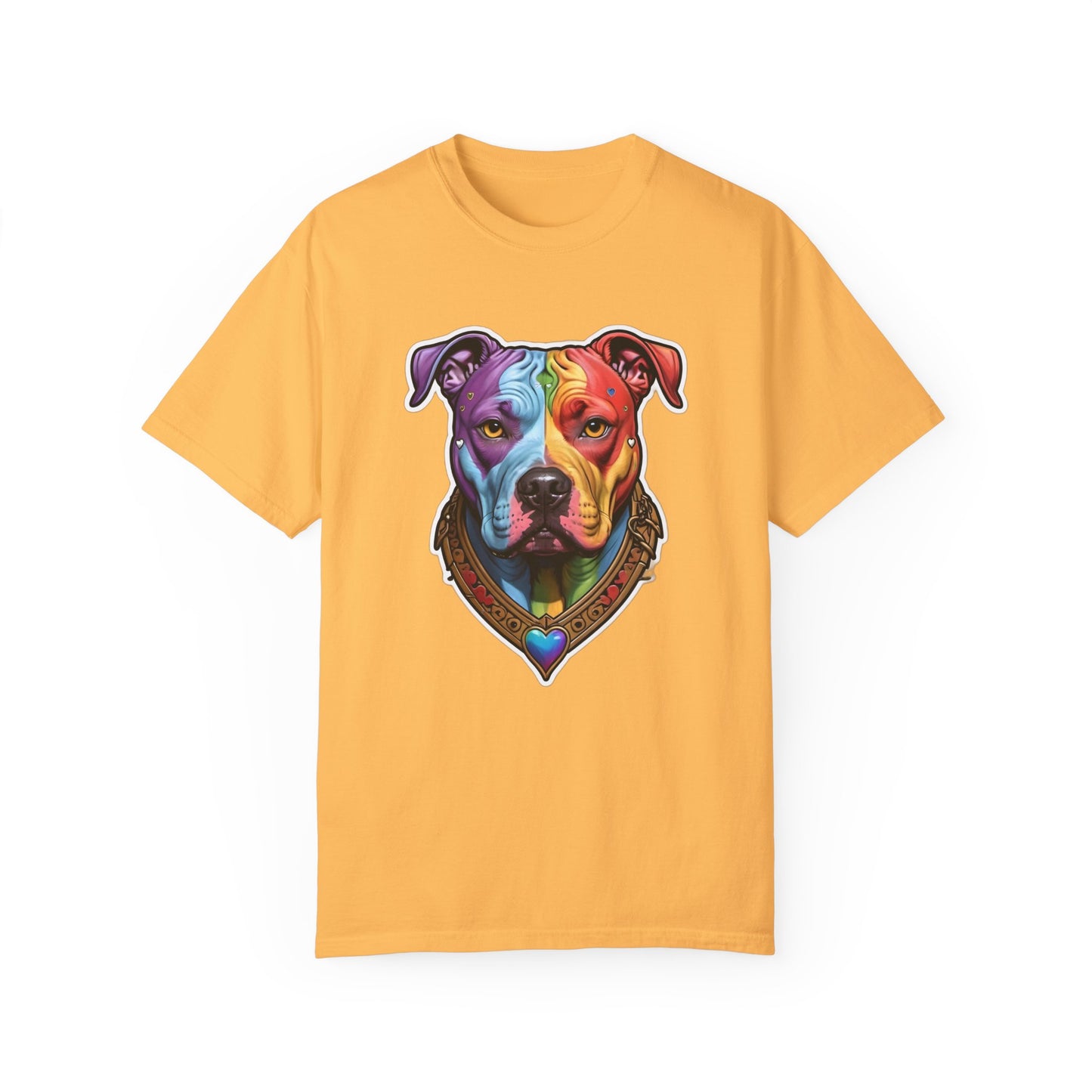 Pitbull Rainbow Head