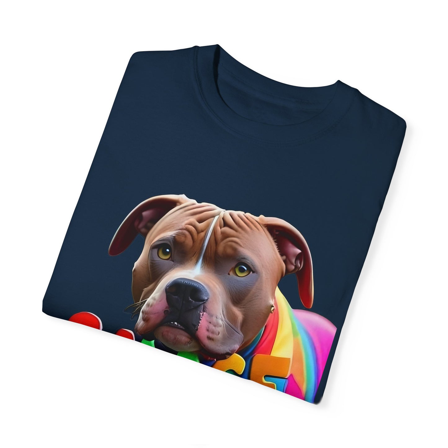 Savage Rainbow Pitbull T-shirt