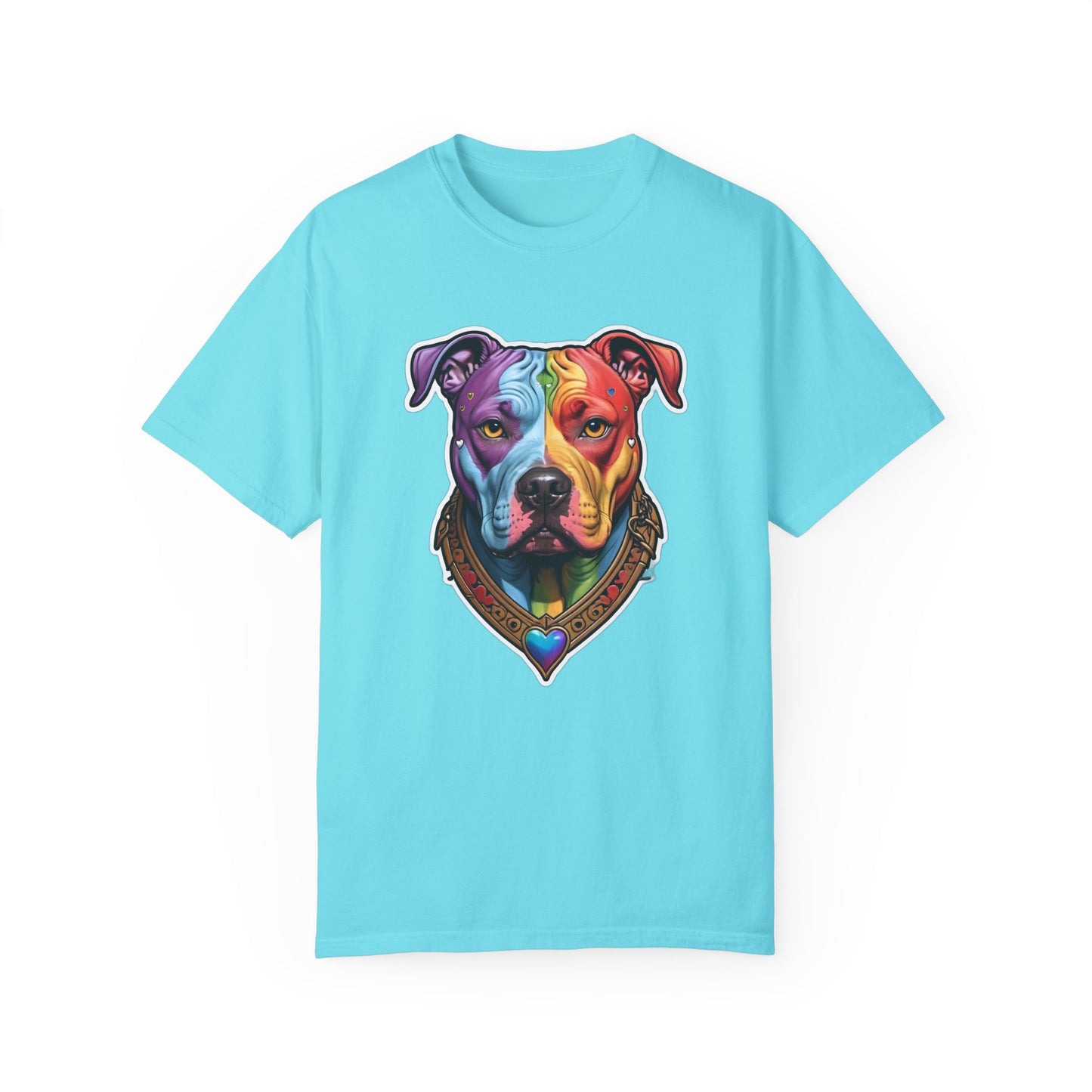 Pitbull Rainbow Head