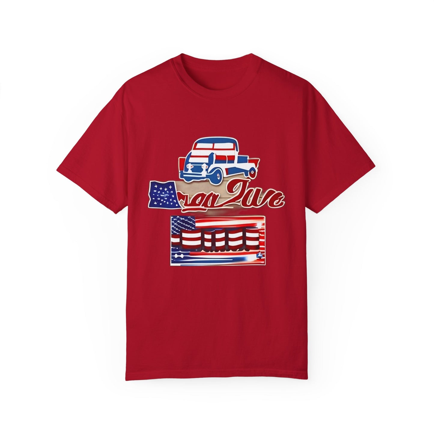 4th of July Car T-shirt