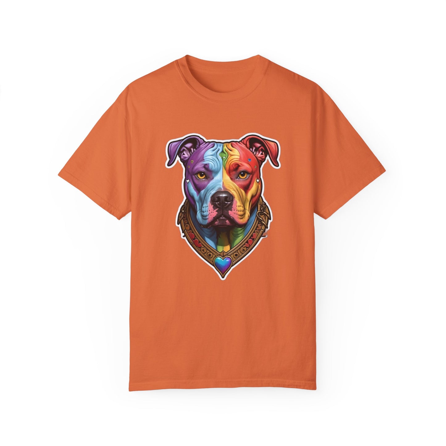 Pitbull Rainbow Head