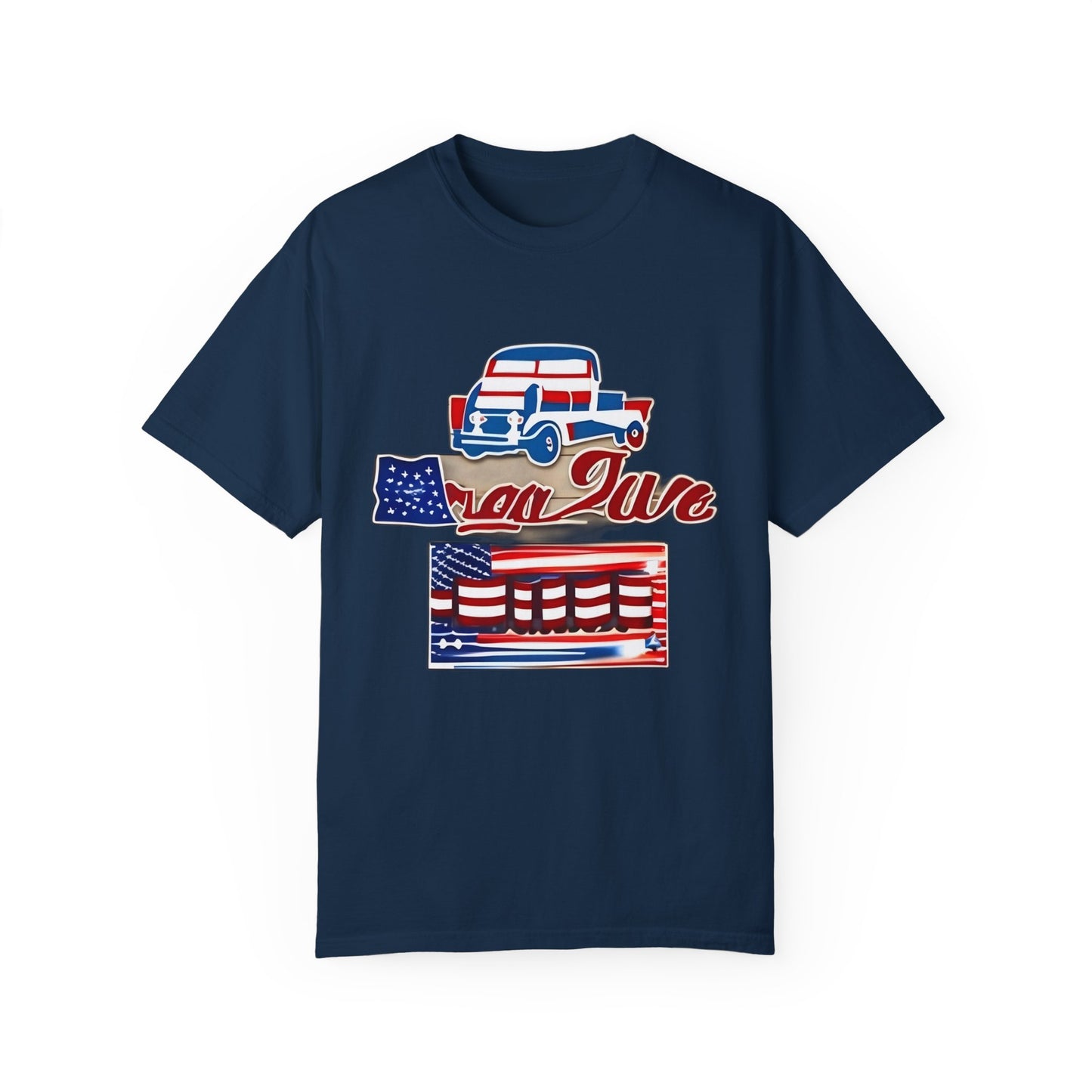 4th of July Car T-shirt