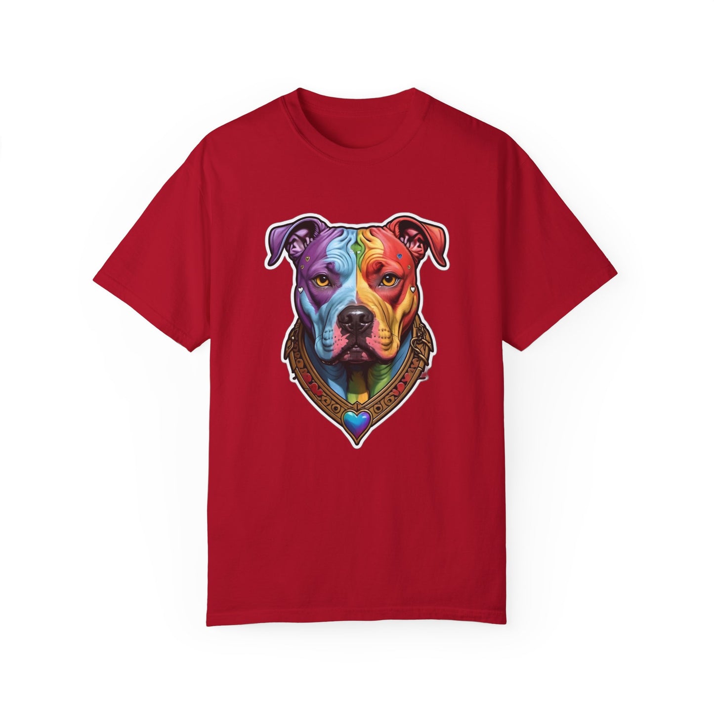 Pitbull Rainbow Head