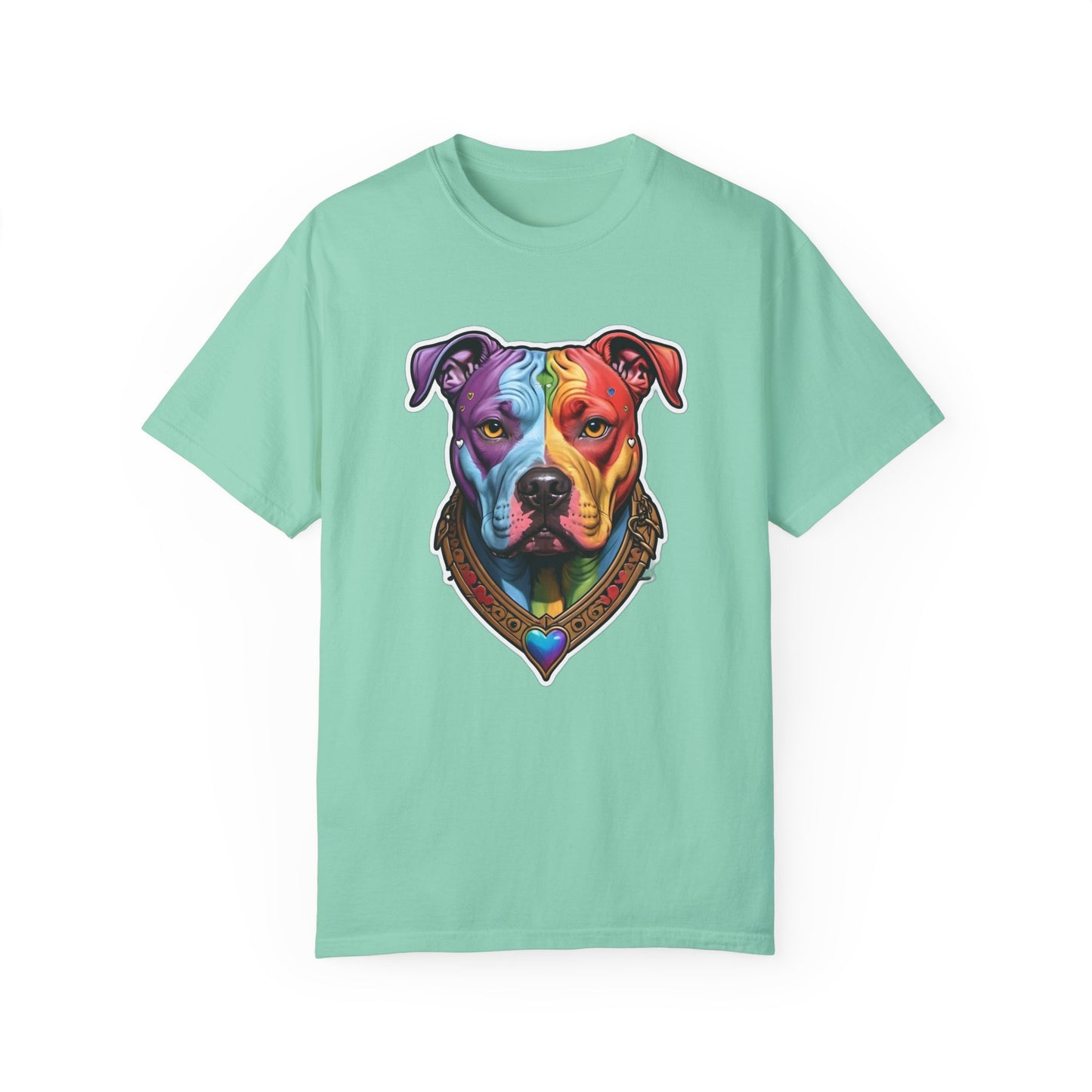 Pitbull Rainbow Head