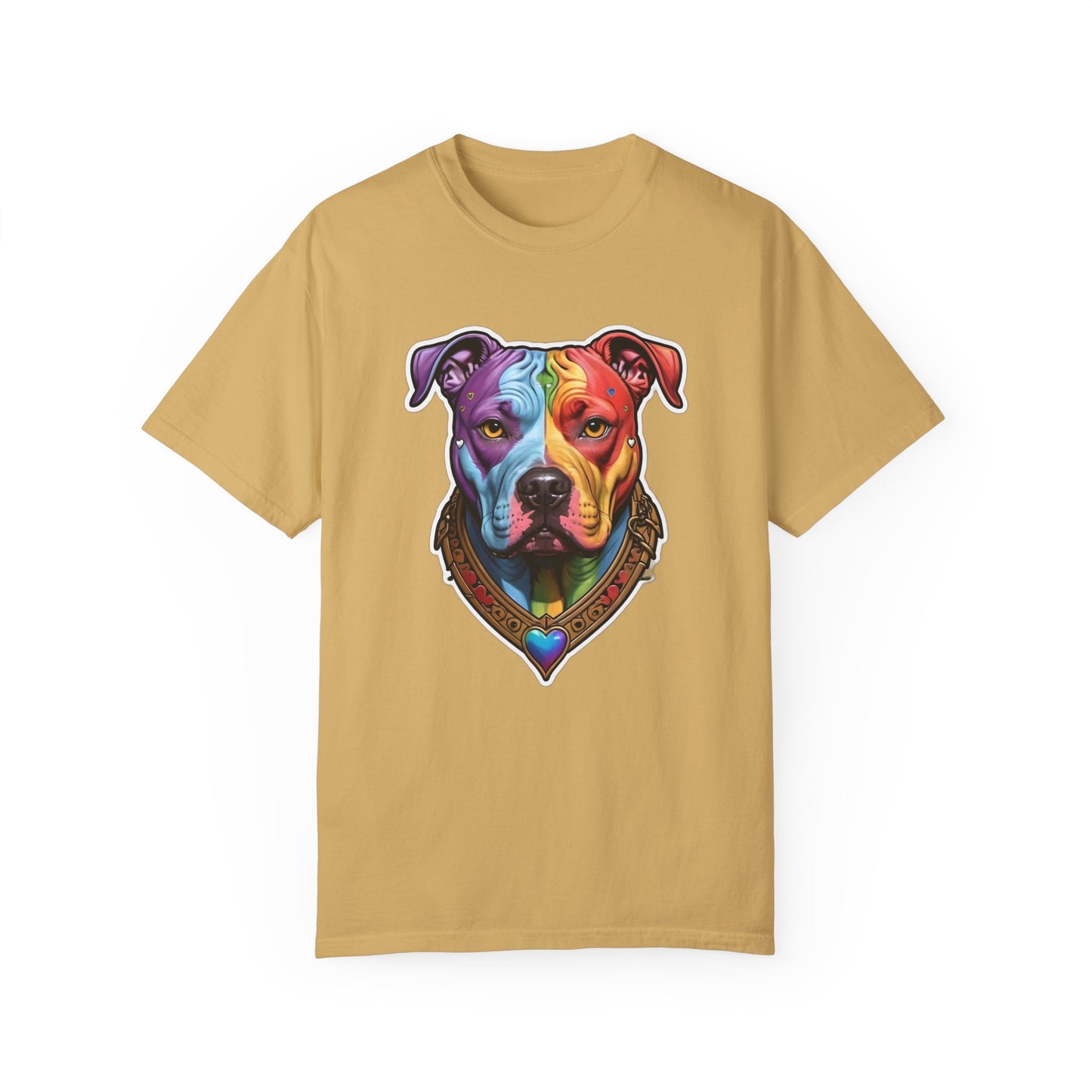 Pitbull Rainbow Head