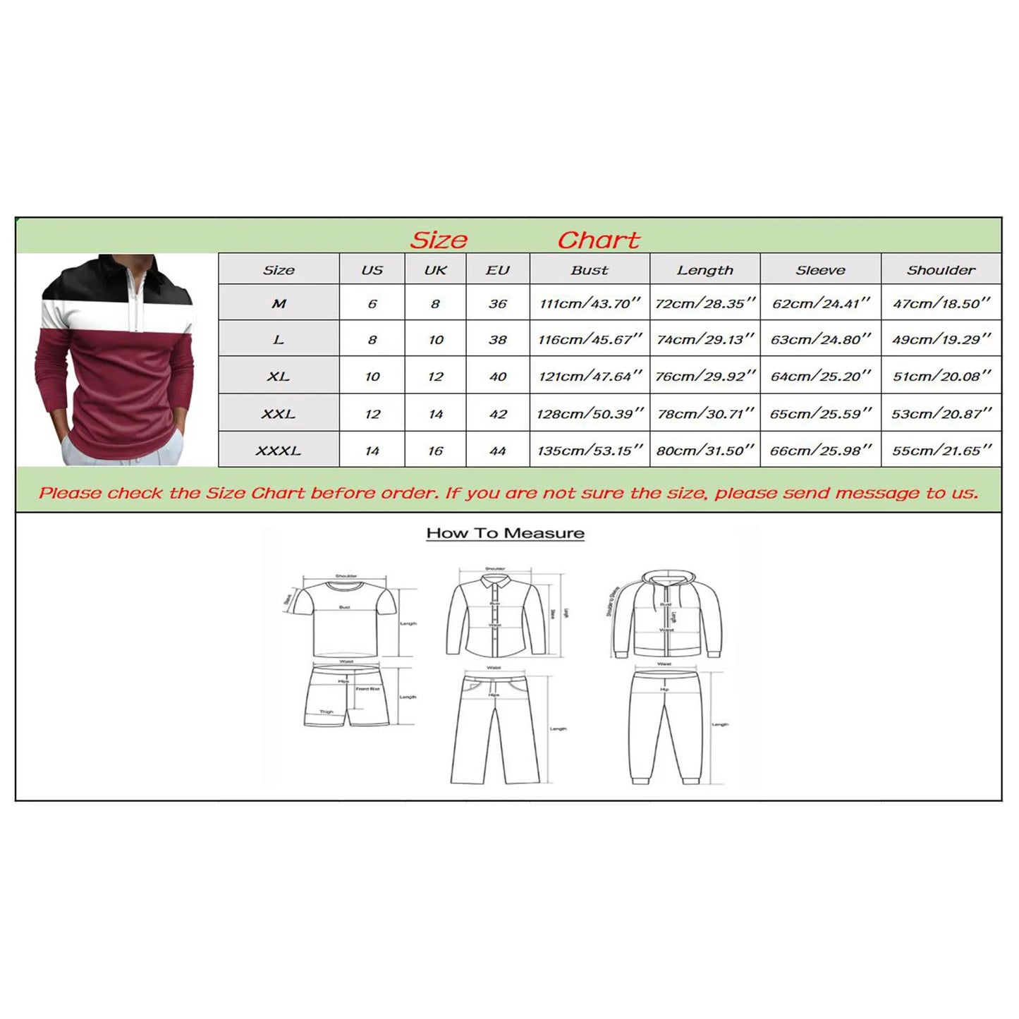 Men's Zipper Shirts Casual Long Sleeve