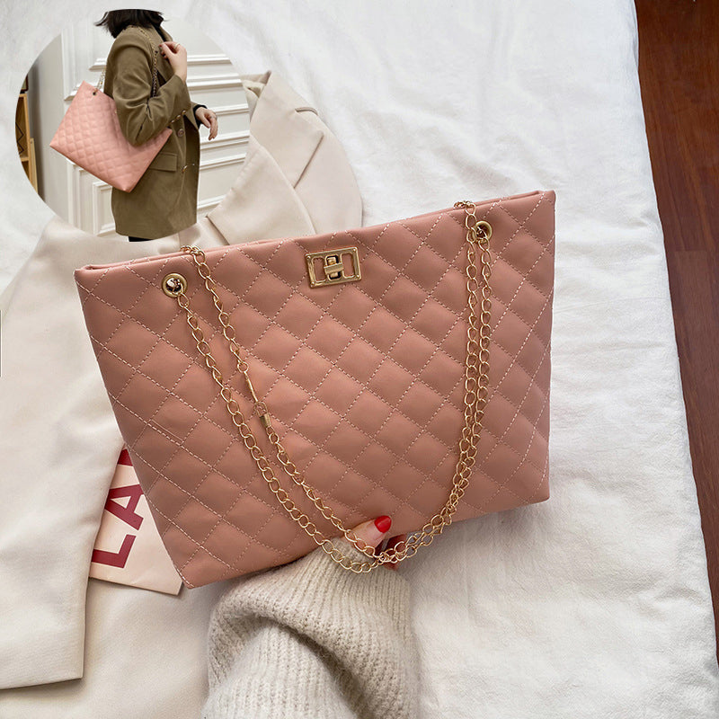 Women's Lingge Shoulder Bag Small Chains Handbags