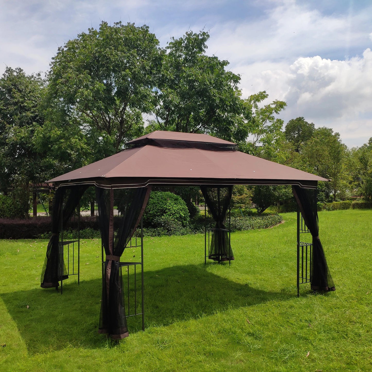 13x10Ft Outdoor Patio Canopy Gazebo - SavageBiz
