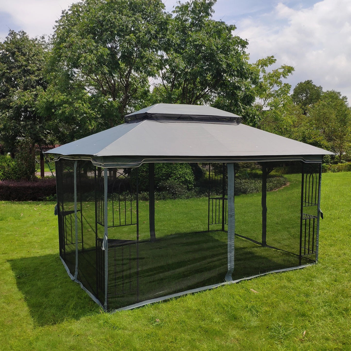 13x10Ft Outdoor Patio Canopy Gazebo - SavageBiz