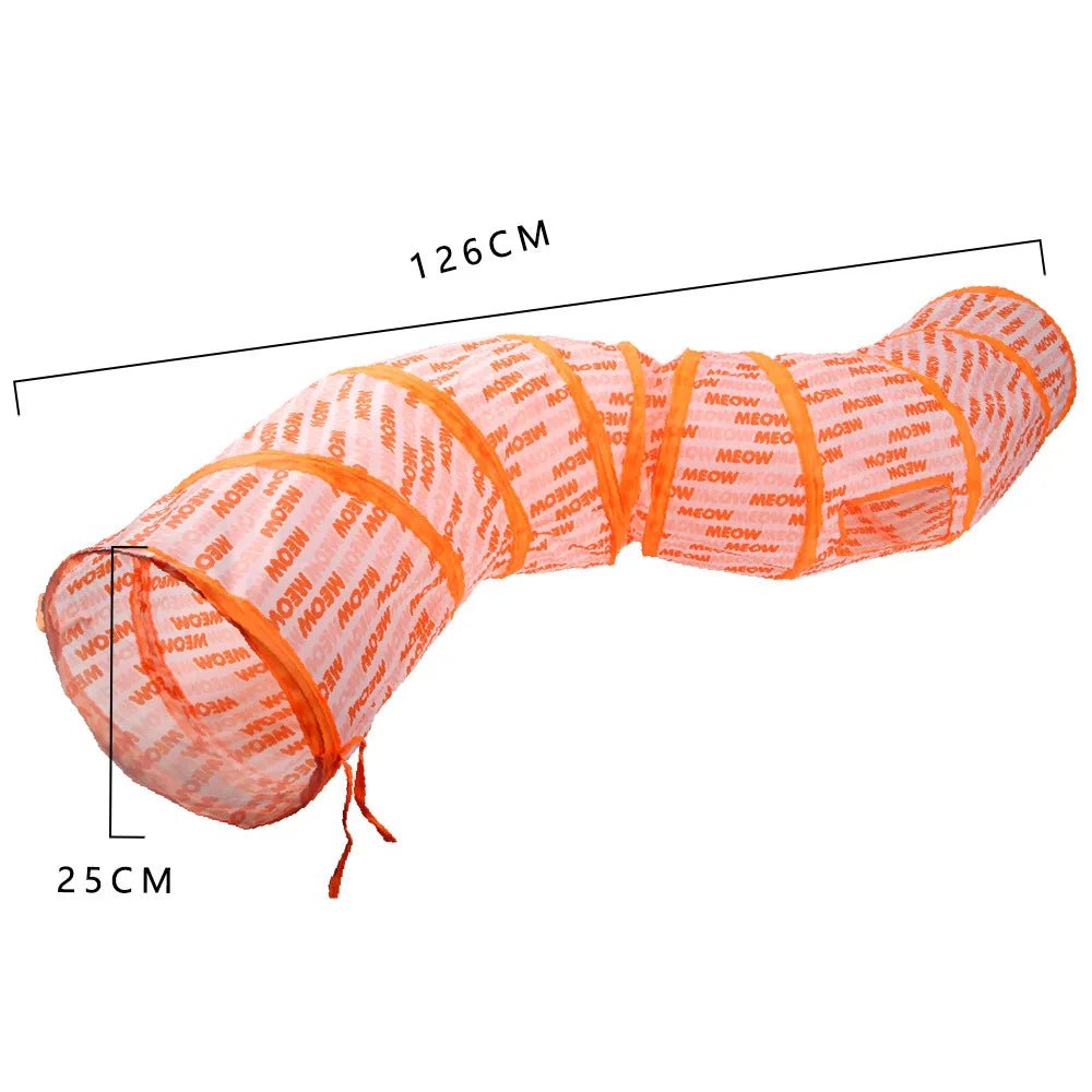 Cats Tunnel Foldable Pet Toy - SavageBiz