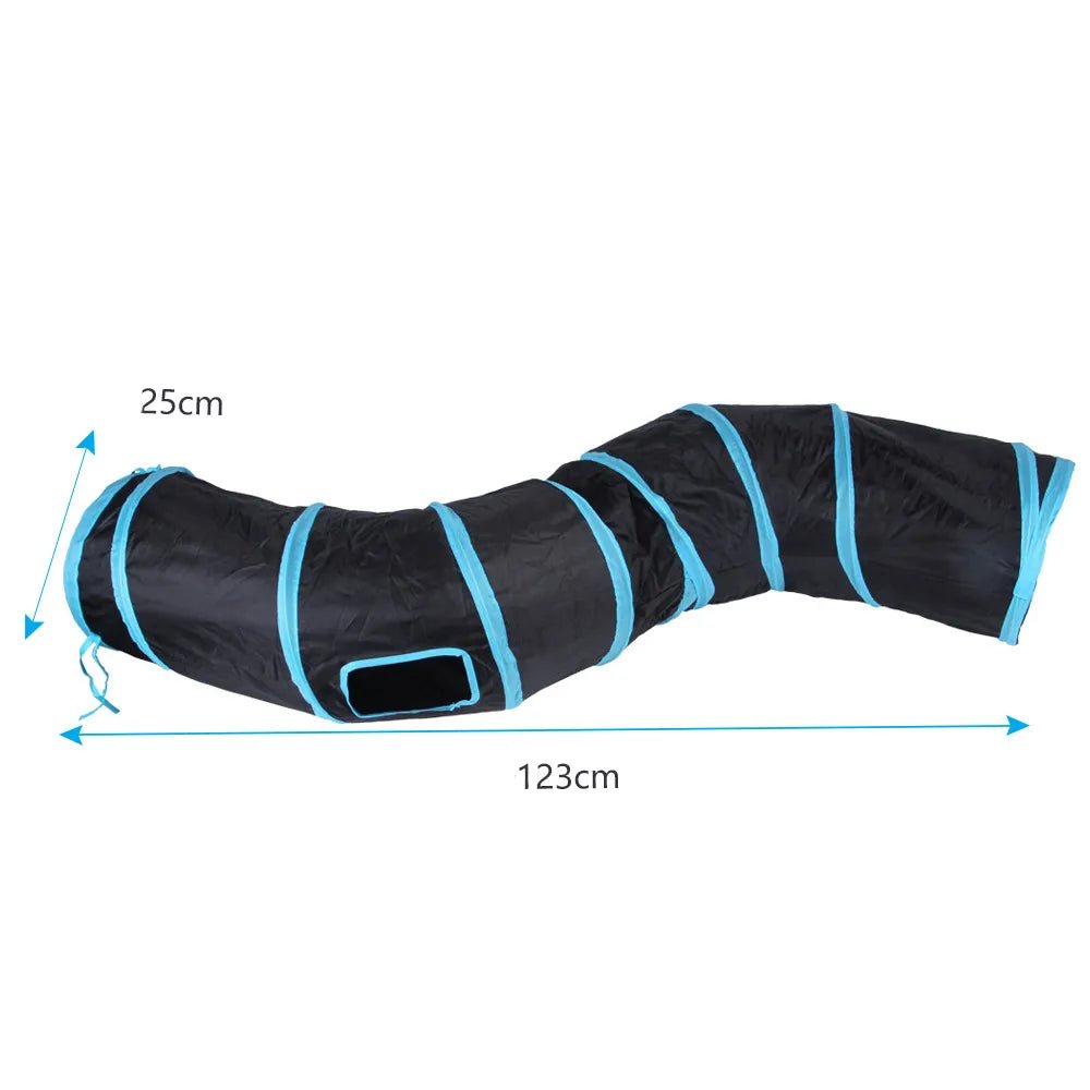 Cats Tunnel Foldable Pet Toy - SavageBiz