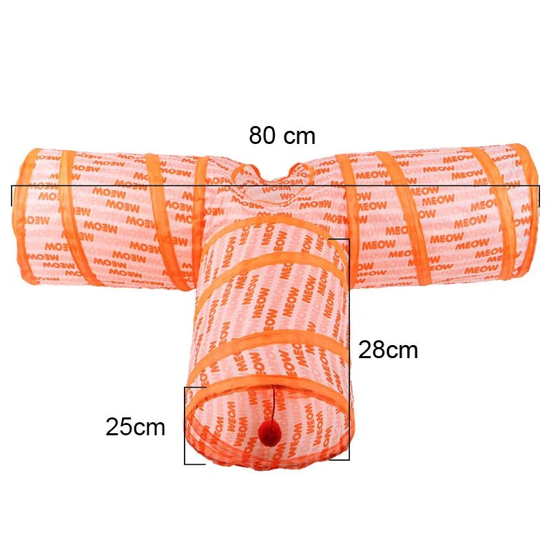 Cats Tunnel Foldable Pet Toy - SavageBiz