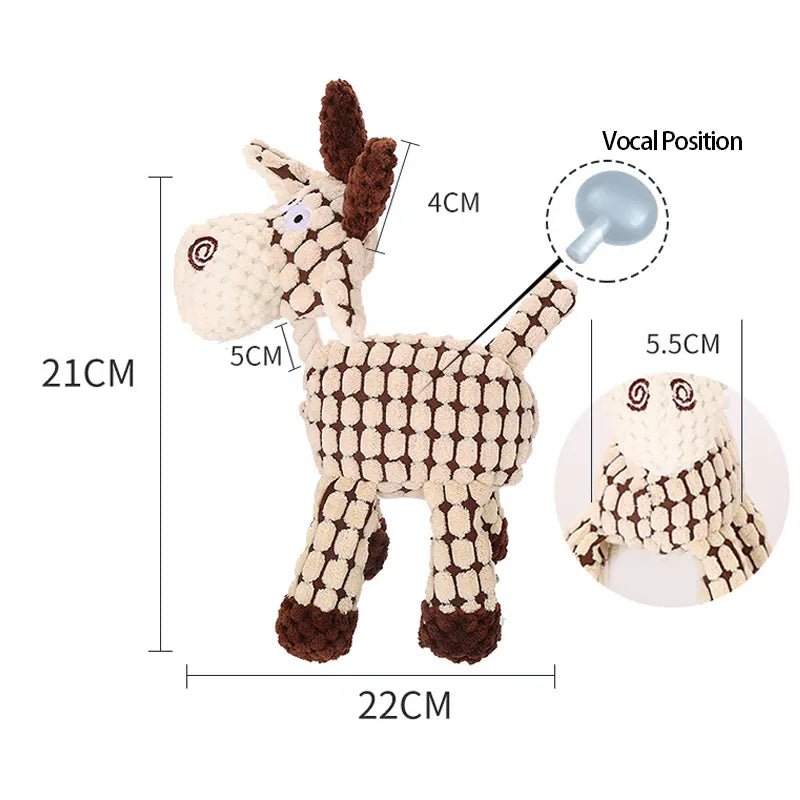 CDDMPET Donkey Shape Pet Toy - SavageBiz