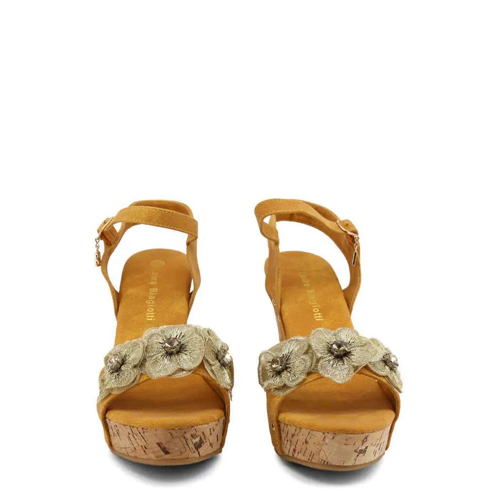Flower Wedge Sandals - SavageBiz