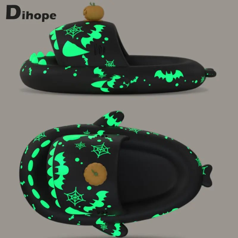 Graffiti Unisex Luminous Flip Flops - SavageBiz