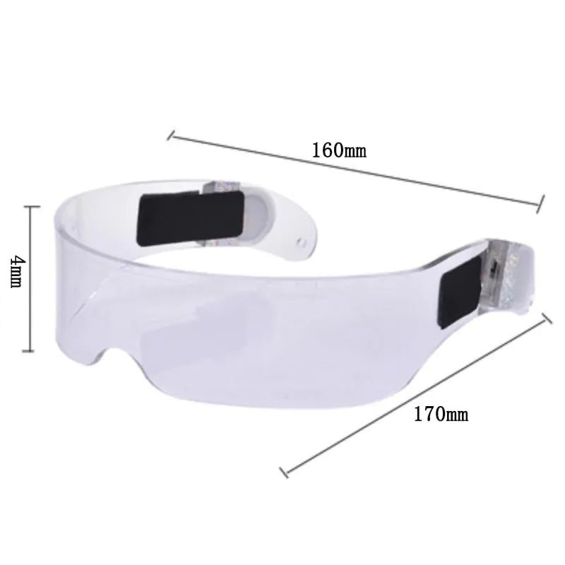 Luminous LED Glasses for Festive Brilliance - SavageBiz