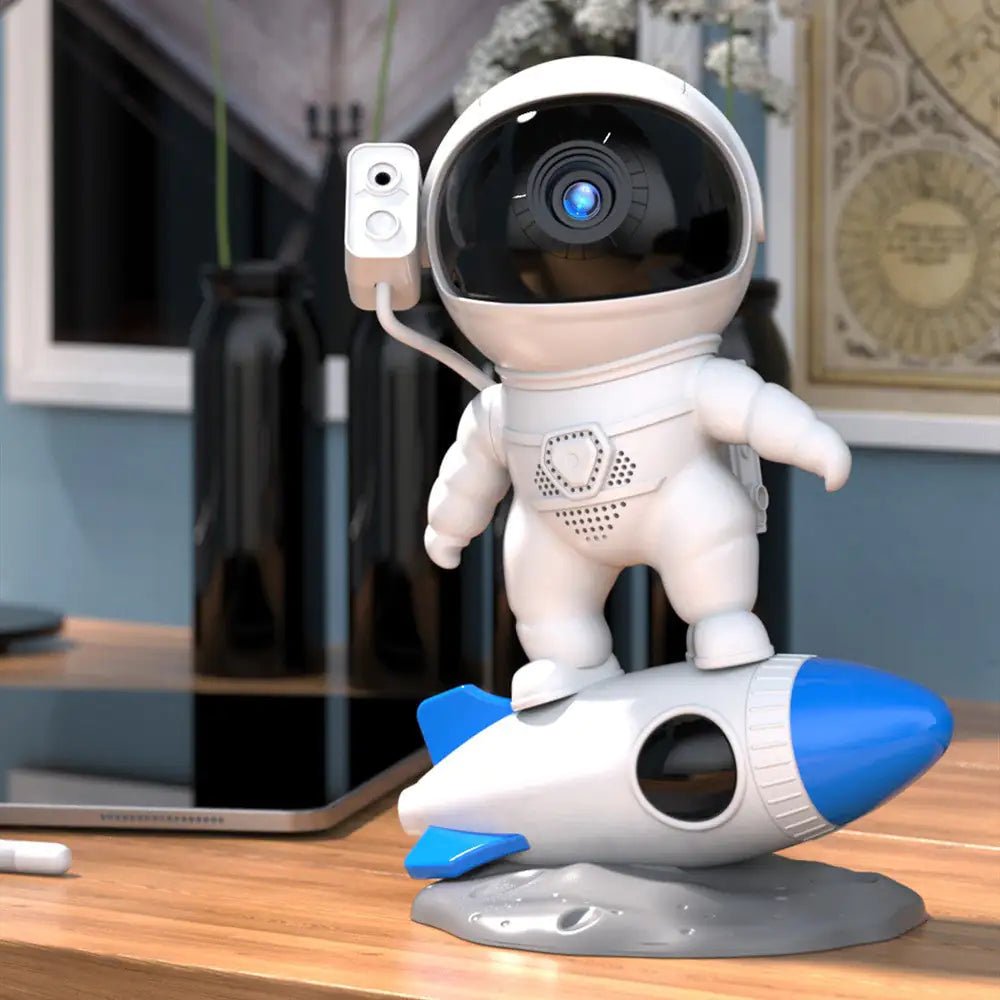 Rocket Astronaut Galaxy Starry Sky Projector Lamp - SavageBiz
