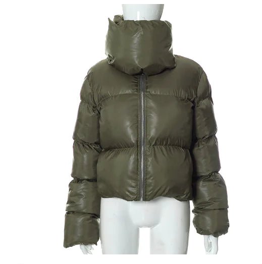 Winter Padded Scarf Coat - SavageBiz