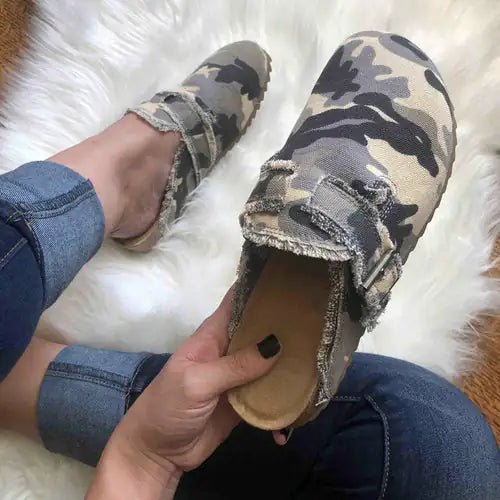 Women's Flat Heel Round Toe Loafers - SavageBiz
