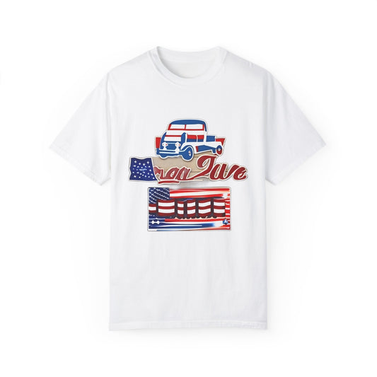 4th of July Car T-shirt