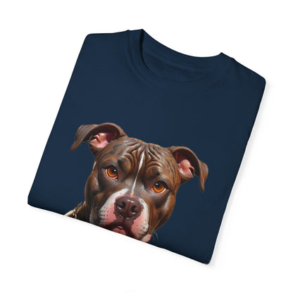 Pitbull Heart Necklace T-shirt