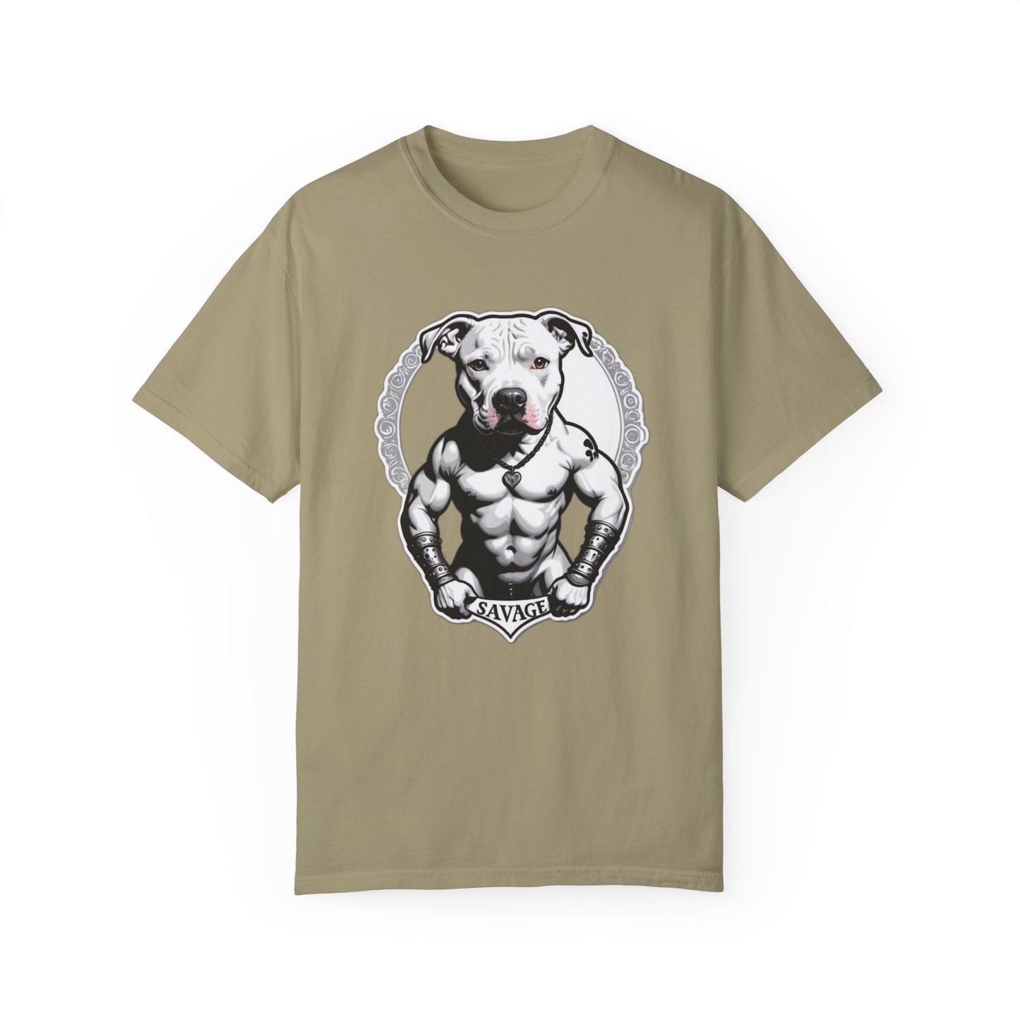 Savage Pitbull Crest T-shirt