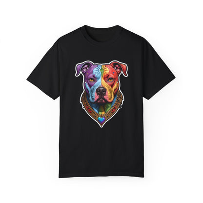 Pitbull Rainbow Head