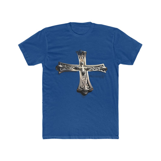 Silver Cross Fitted Tee