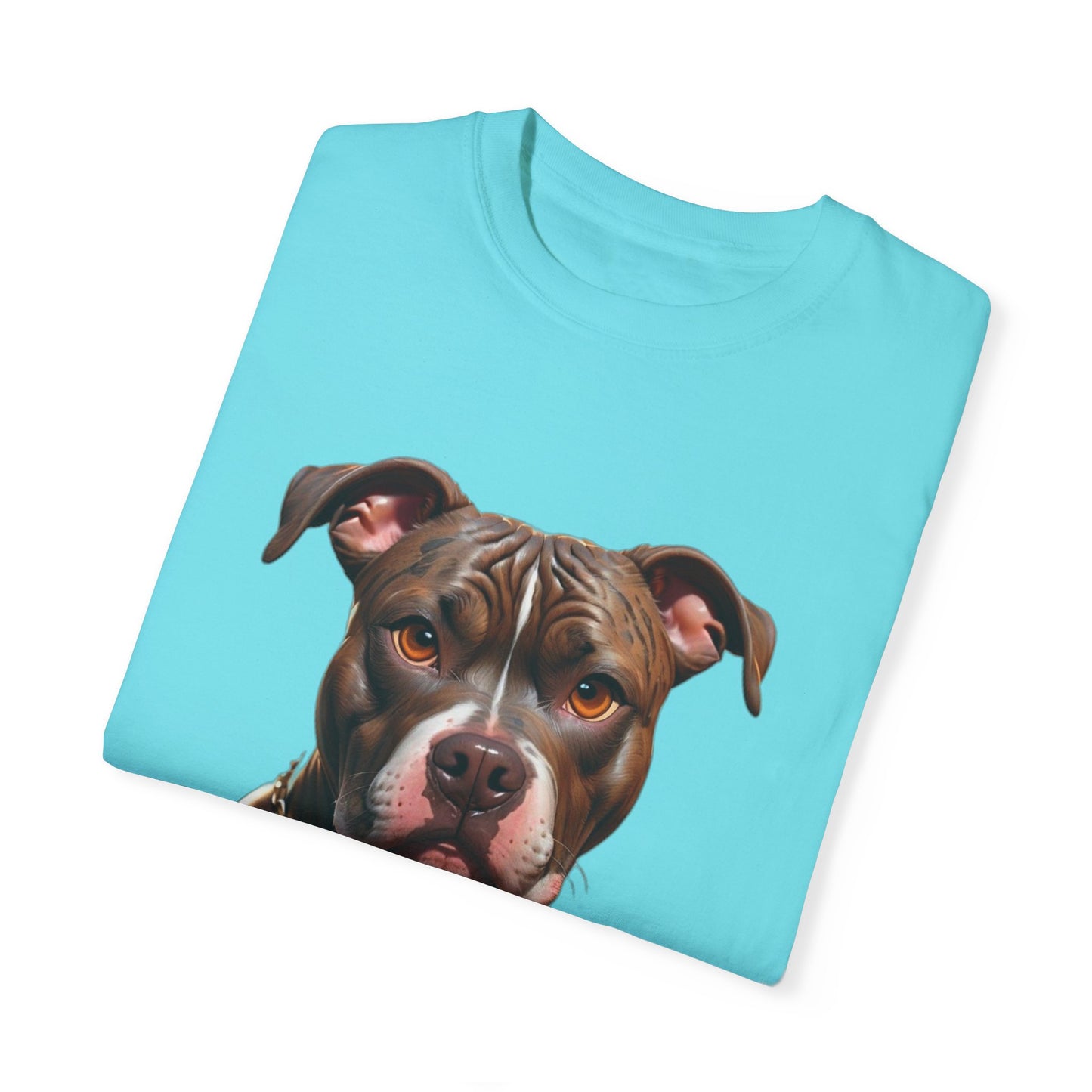 Pitbull Heart Necklace T-shirt