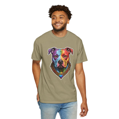 Pitbull Rainbow Head