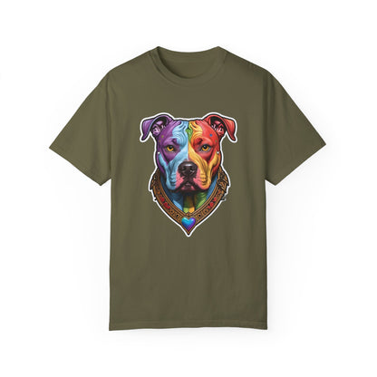 Pitbull Rainbow Head