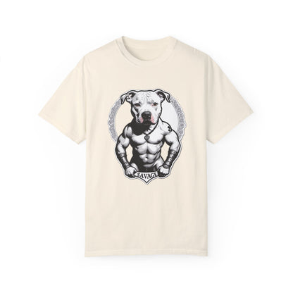 Savage Pitbull Crest T-shirt