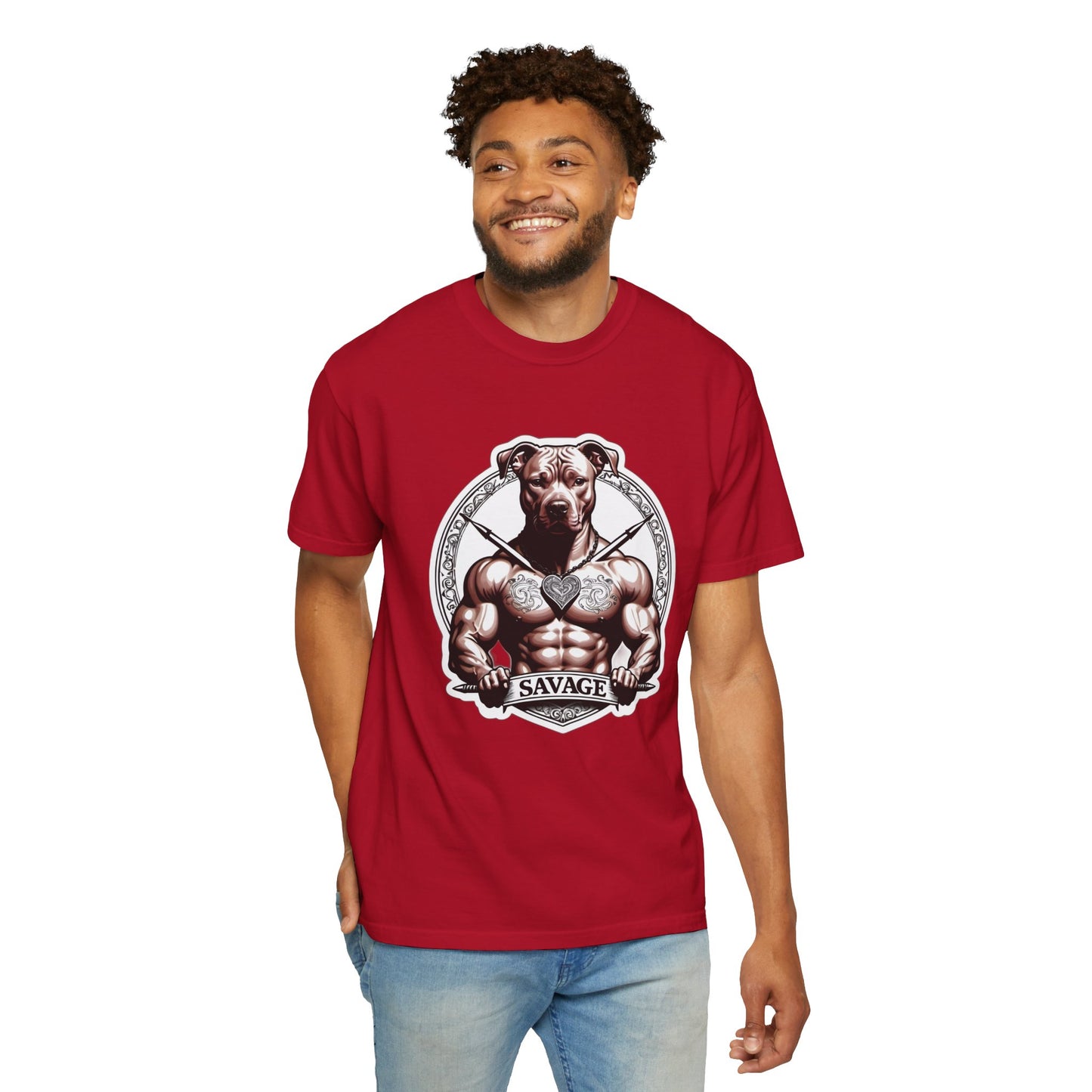 Savage Pitbull Gladiator T-shirt