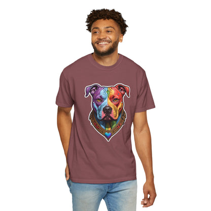 Pitbull Rainbow Head