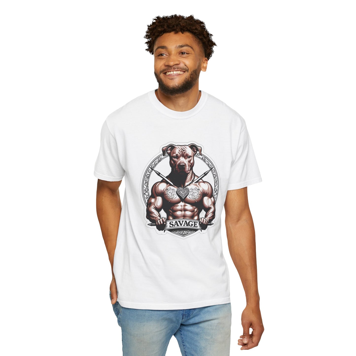 Savage Pitbull Gladiator T-shirt