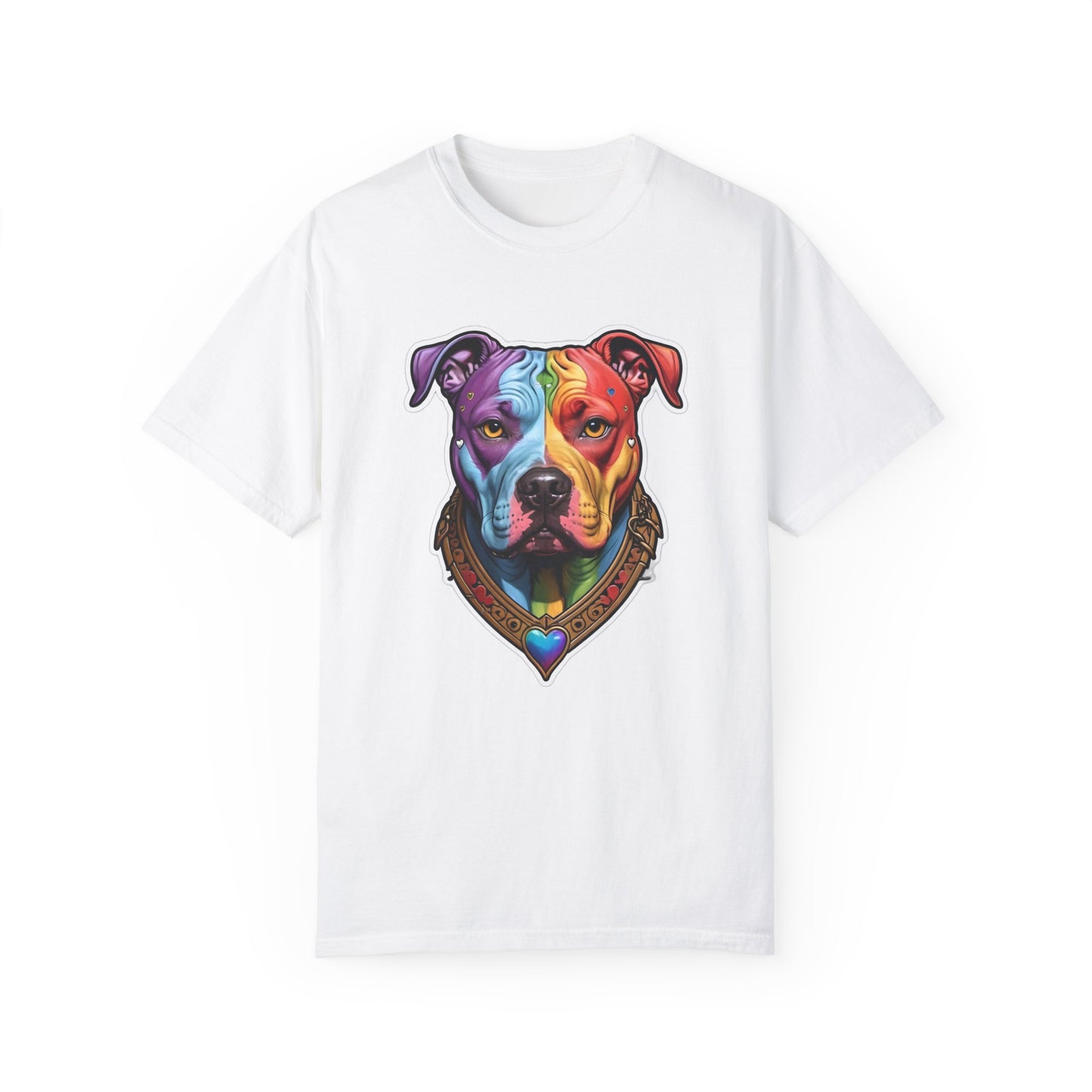 Pitbull Rainbow Head
