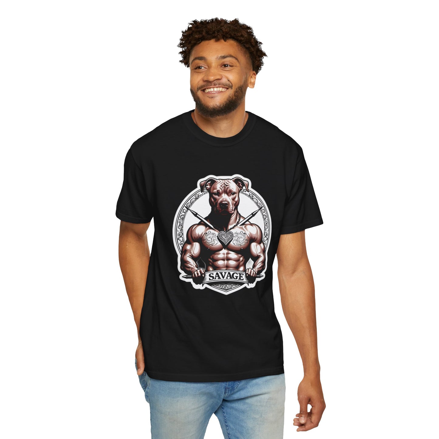 Savage Pitbull Gladiator T-shirt