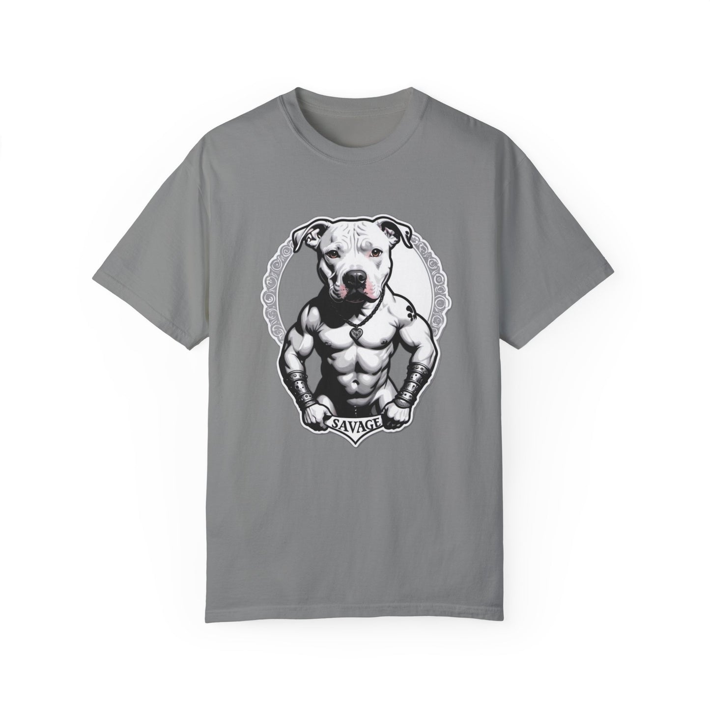 Savage Pitbull Crest T-shirt