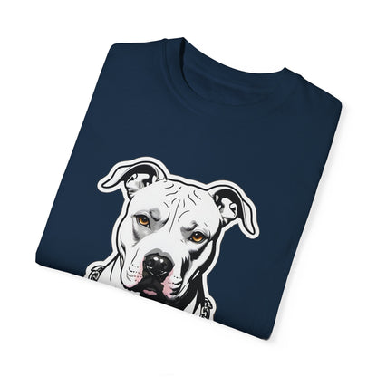 Pitbull Heart Necklace T-shirt