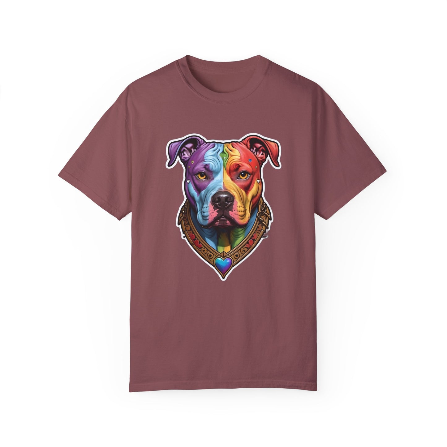 Pitbull Rainbow Head