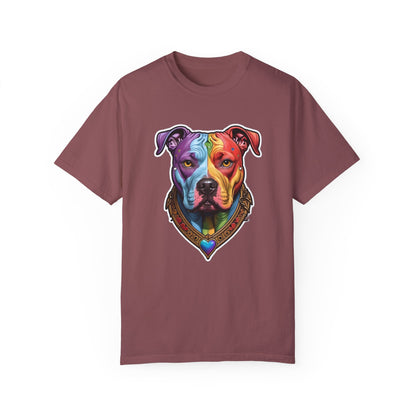 Pitbull Rainbow Head