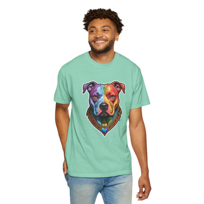 Pitbull Rainbow Head