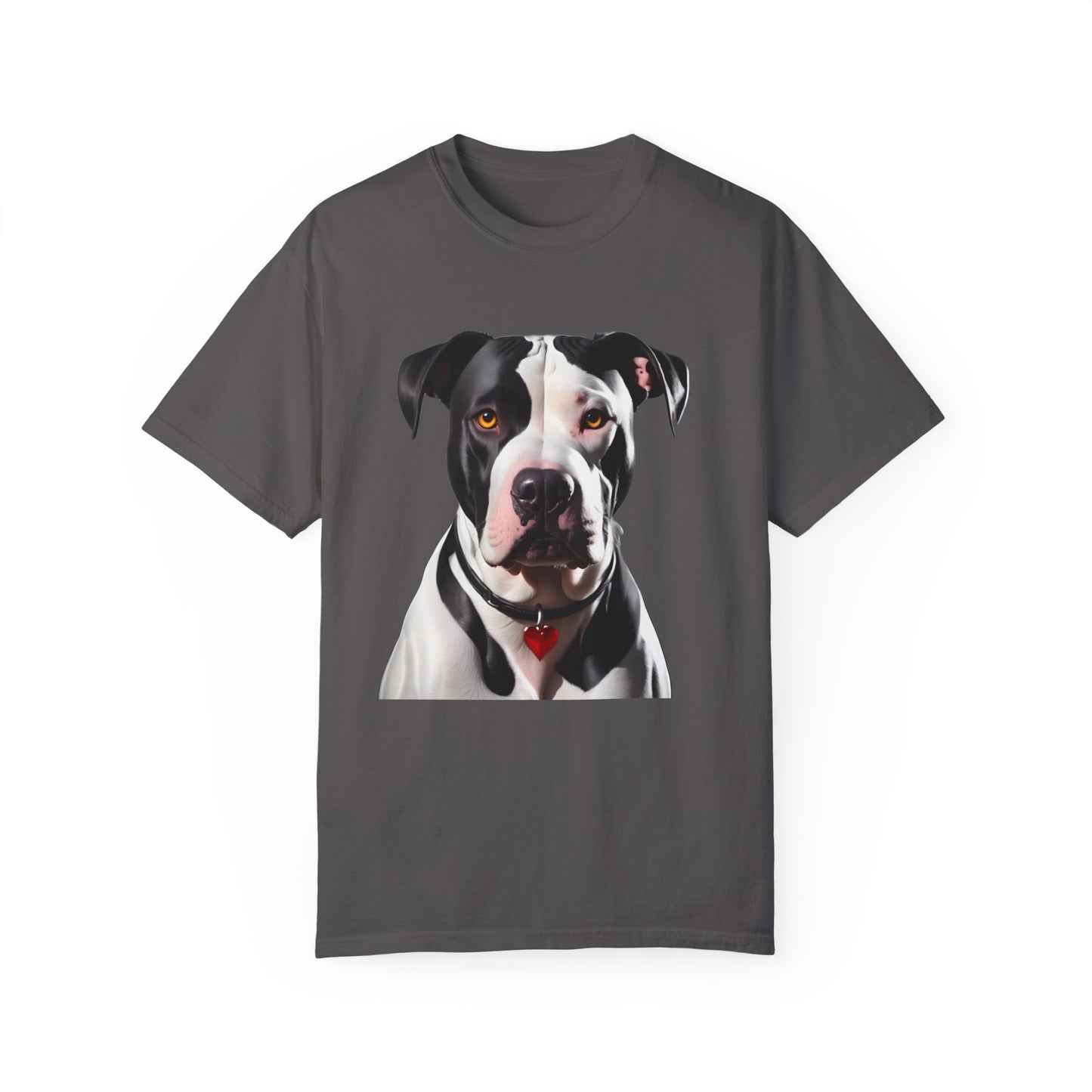 Pitbull Red Heart T-shirt