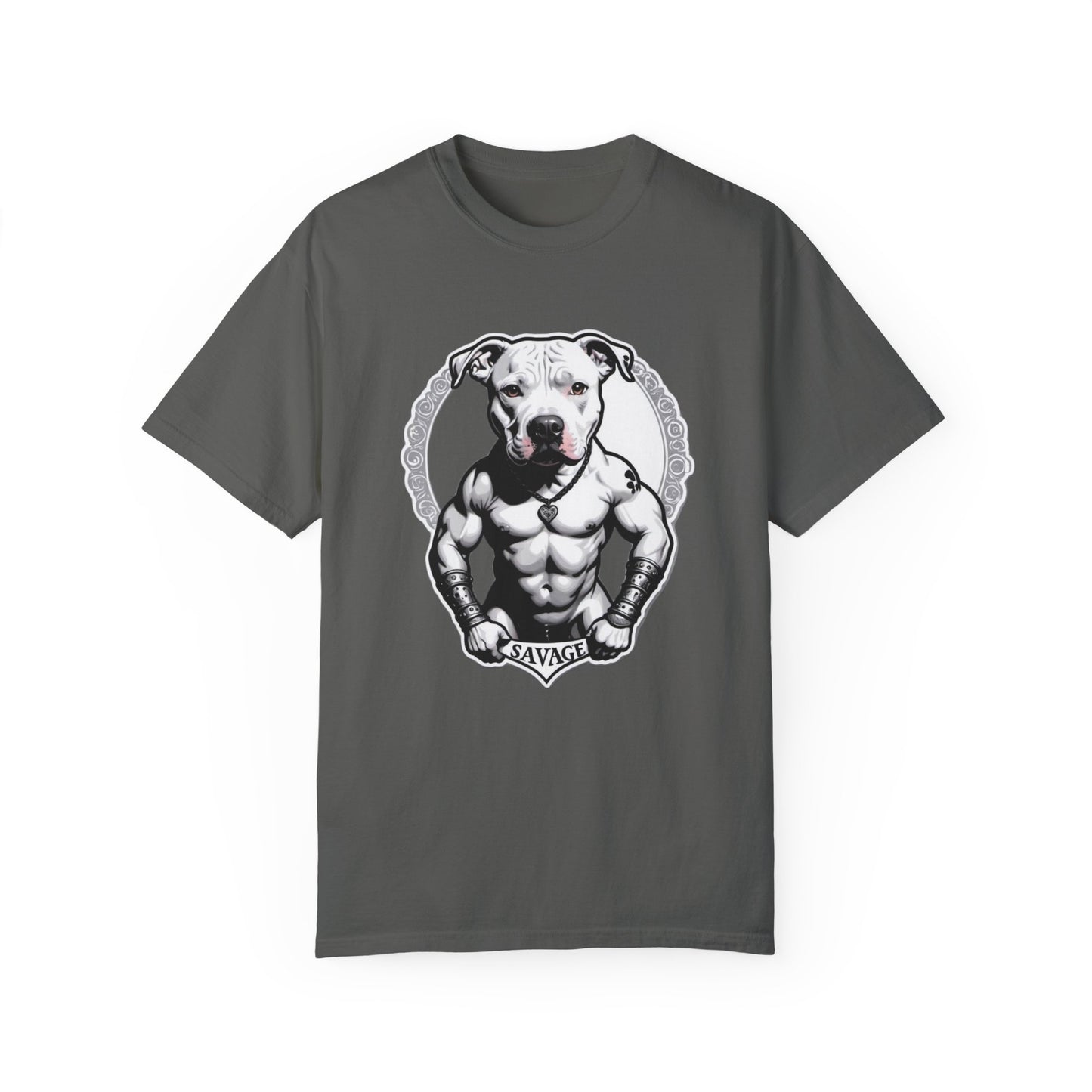 Savage Pitbull Crest T-shirt