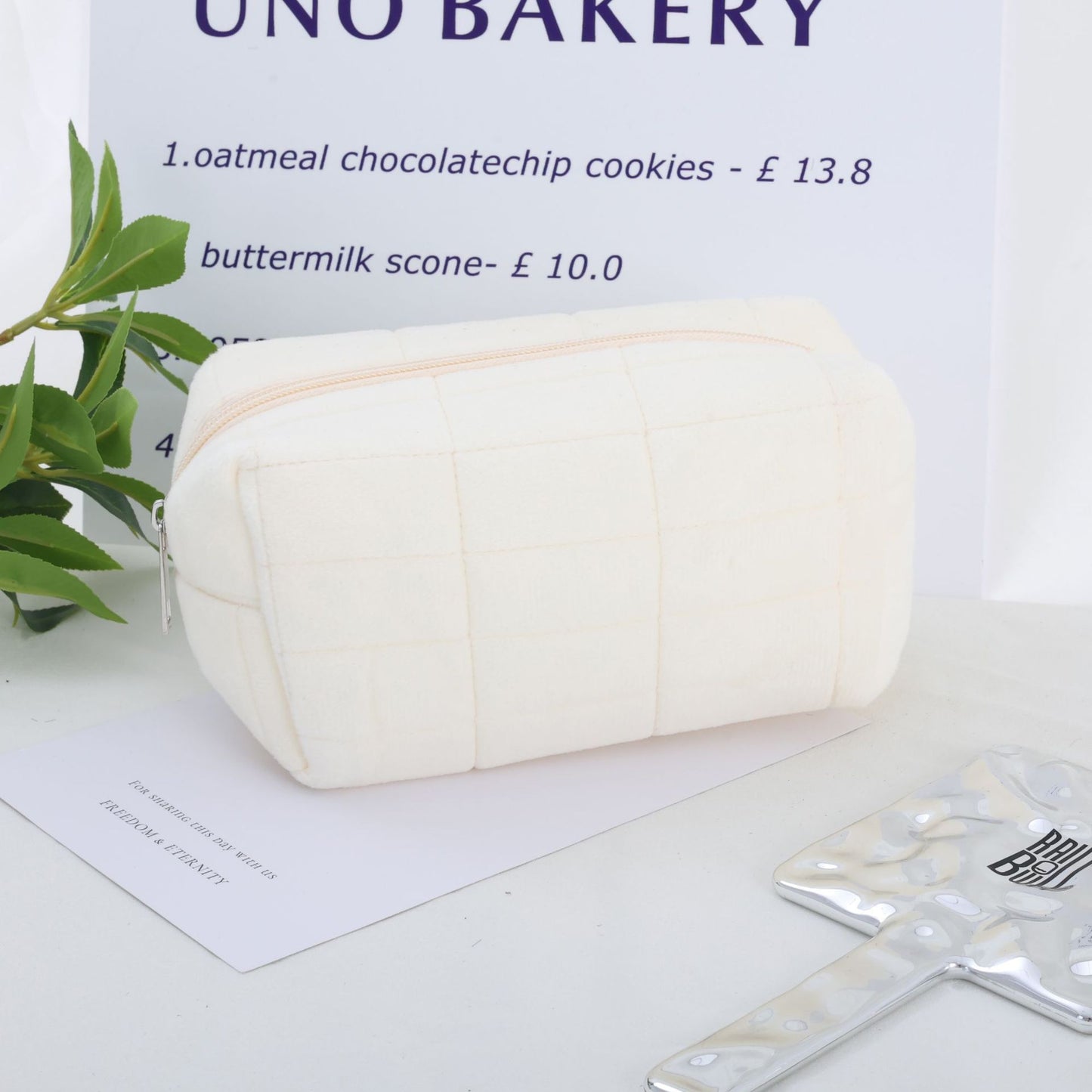Pillow Cosmetic Bag Large Capacity Storage Stationery Box